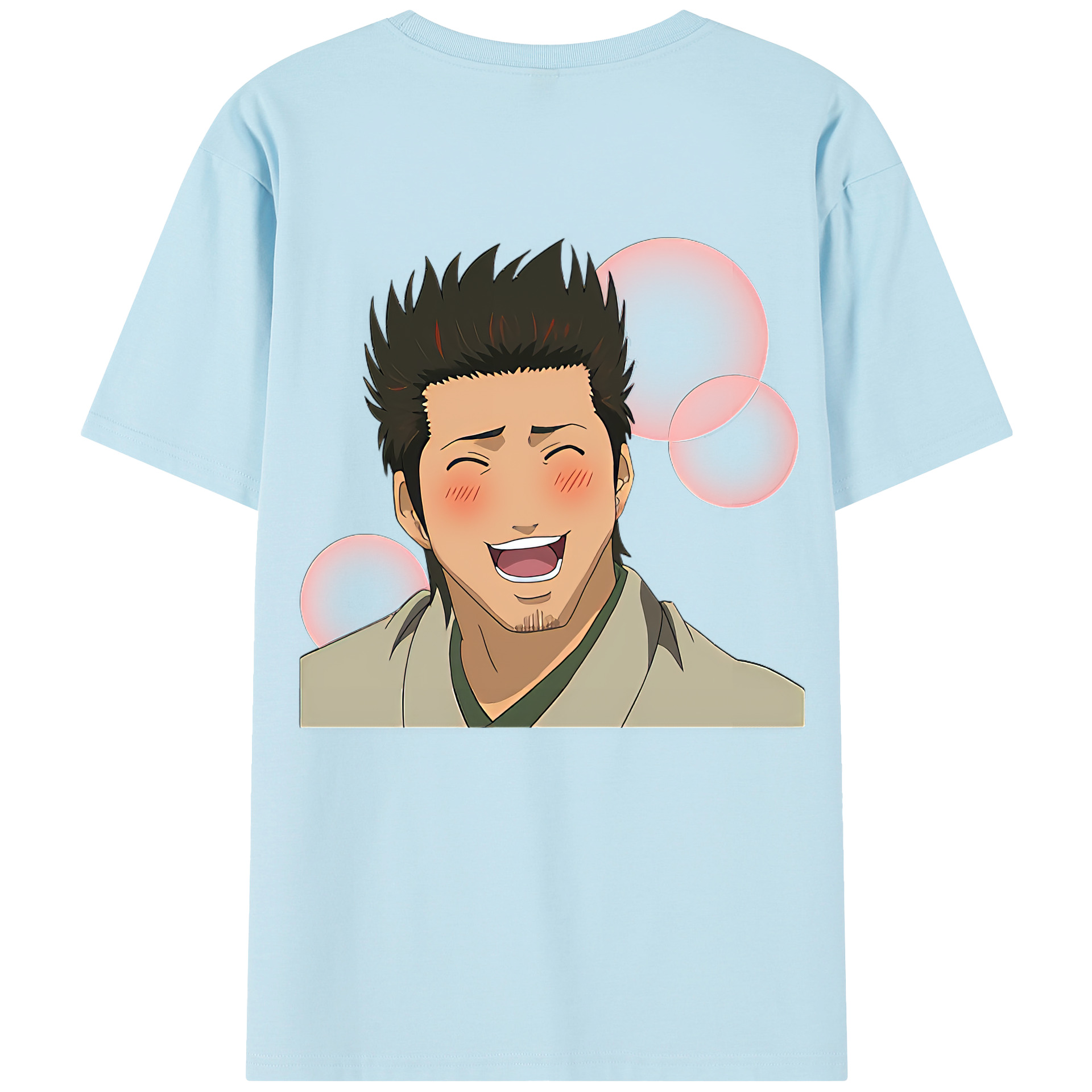 （画像用） ぎんたま 坂田銀時（さかたぎんとき） 神楽 志村新八（しむら しんぱち） GINTAMA Sakata Gintoki Kagura Shimura Shinpachi 綿100％半袖Tシャツ（背面プリント）